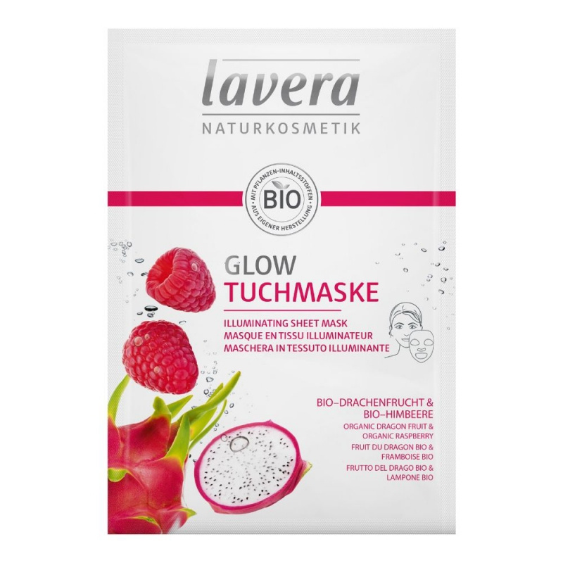 lavera Rozjasňující textilní maska 21 ml