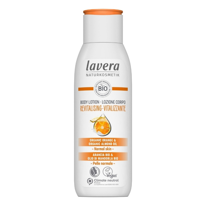 lavera Pečující tělové mléko s Bio Pomerančem 200 ml