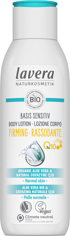 lavera Basis Zpevňující tělové mléko s Q10 250 ml