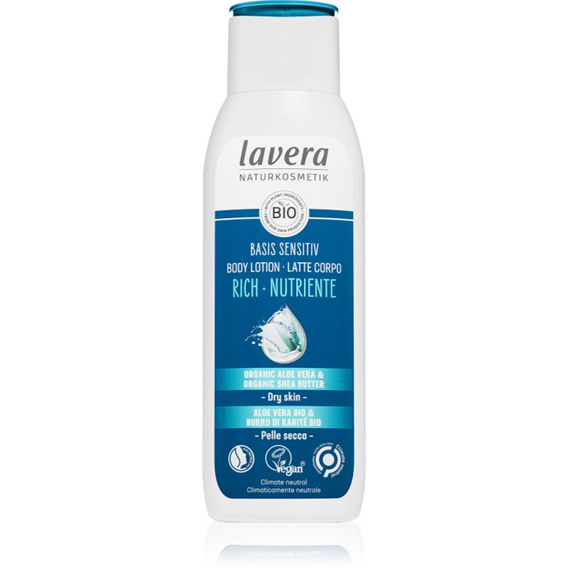 lavera Basis Extra vyživující tělové mléko 250 ml
