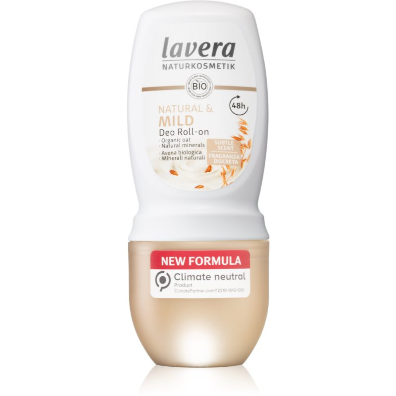 lavera Deodorant roll-on Mild s výtažky z ovsa 50 ml