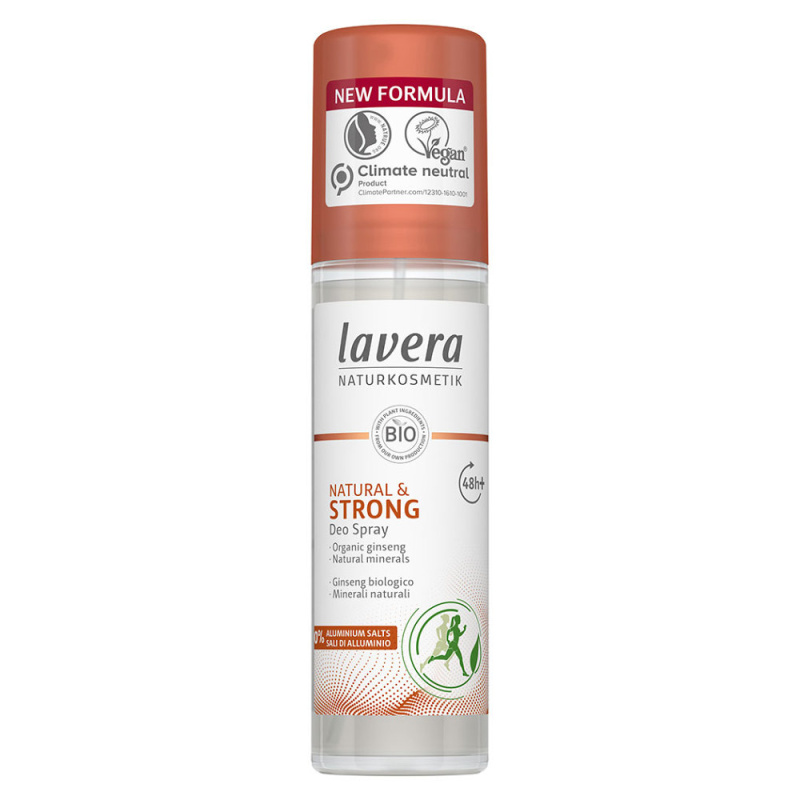 lavera Deodorant sprej Strong pro ochranu až 48 hodin 75 ml