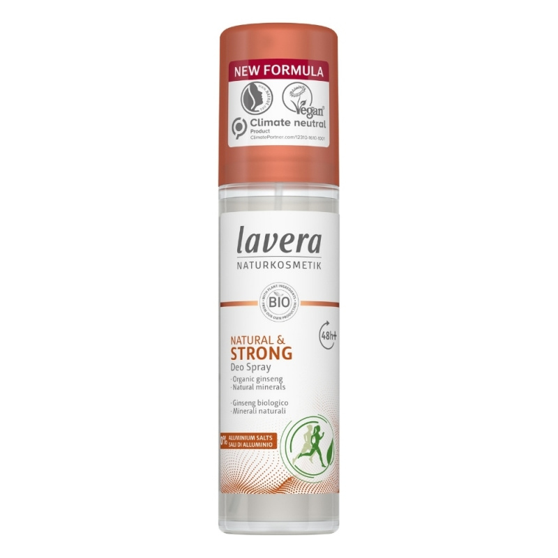 lavera Deodorant sprej Strong pro ochranu až 48 hodin 75 ml