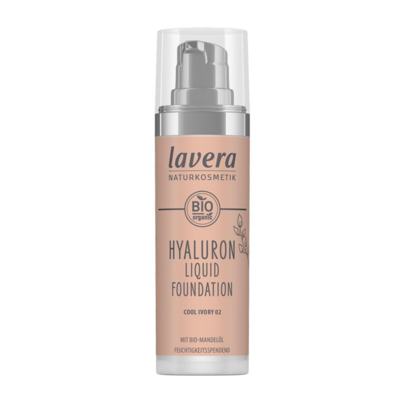 lavera Lehký tekutý make-up s kyselinou hyaluronovou 02 Cool Ivory 30ml