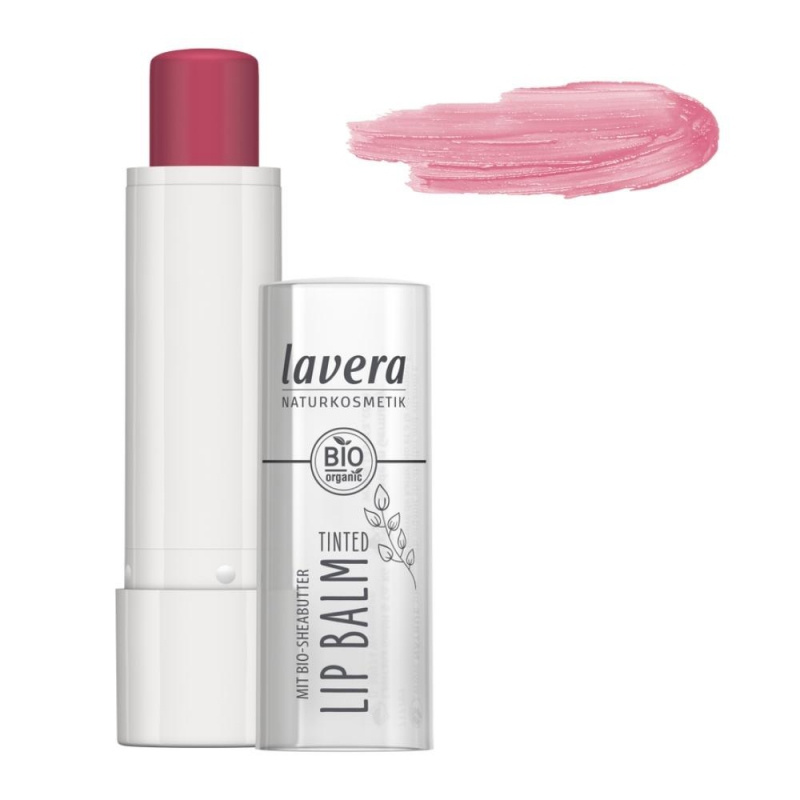 lavera Balzám na rty tónovací – 02 Pink Smoothie 4,5g