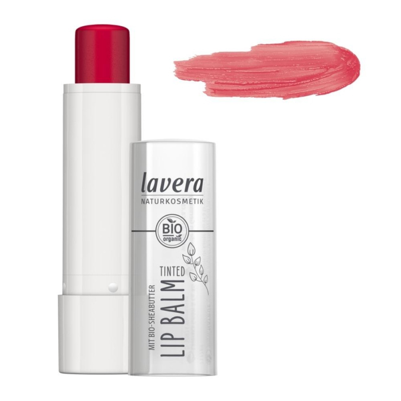 lavera Balzám na rty tónovací – 03 Strawberry Red 4,5g