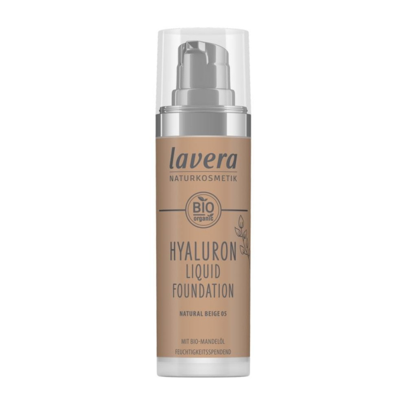 lavera Lehký tekutý make-up s kyselinou hyaluronovou 05 Natural Beige 30ml