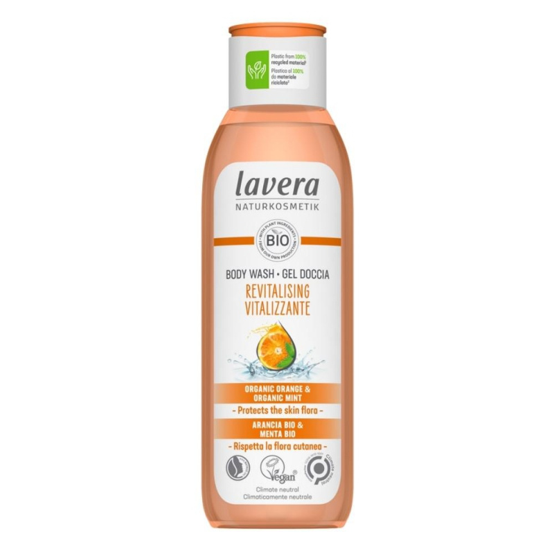 lavera Revitalizující Sprchový gel s pomerančovo-mátovou vůní 250 ml