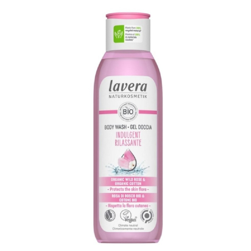 lavera Pečující Sprchový gel s divokou růží 250 ml