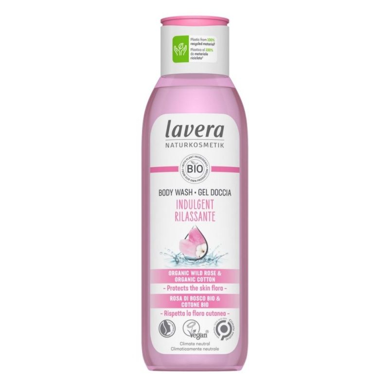 lavera Pečující Sprchový gel s divokou růží 250 ml