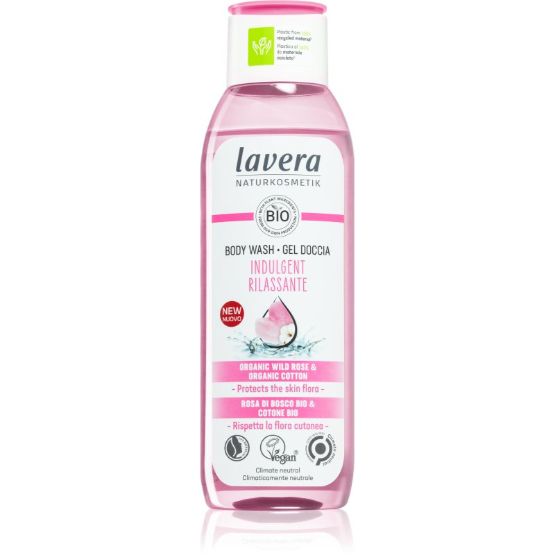 lavera Pečující Sprchový gel s divokou růží 250 ml