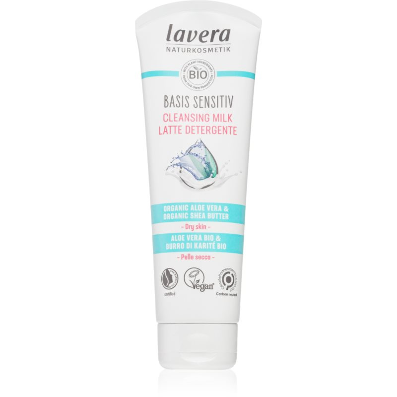 lavera Basis Sensitiv Čisticí pleťové mléko 125 ml
