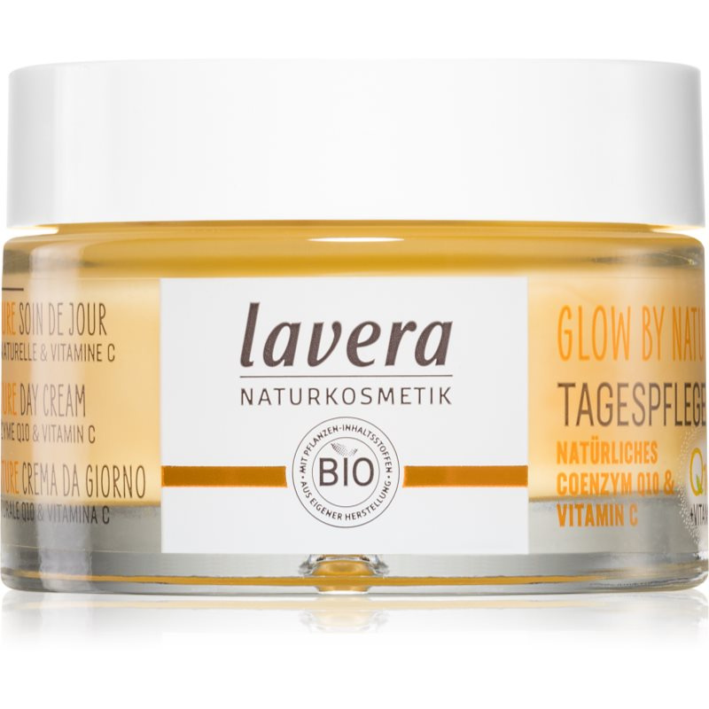 lavera Denní krém Glow by Nature s Q10 a Vit C 50 ml