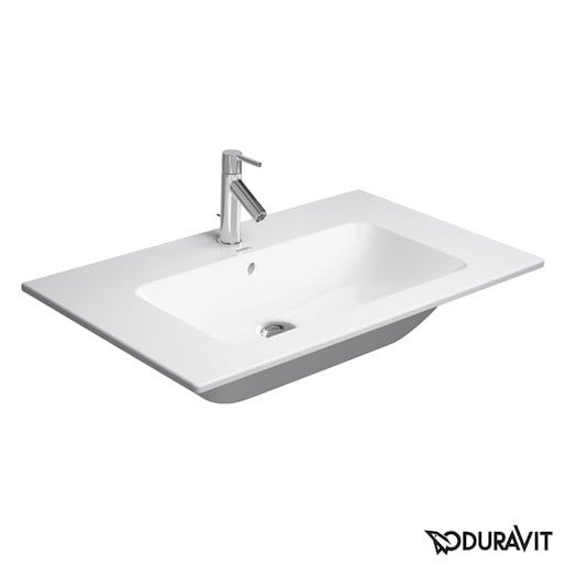 Duravit Me By Starck nábytkové umyvadlo 83x49 cm otvor pro baterii uprostřed 2 336 830 000