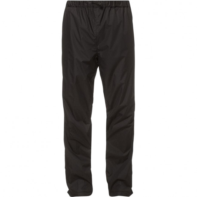 Vaude Men's Fluid Pants II, nepromokavé kalhoty, pánské, černá