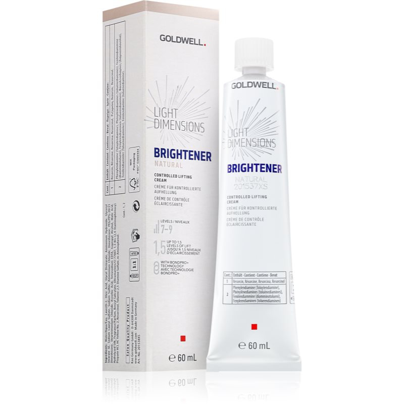 Goldwell Light Dimensions Brightener rozjasňující krém na vlasy odstín Natural 60 ml