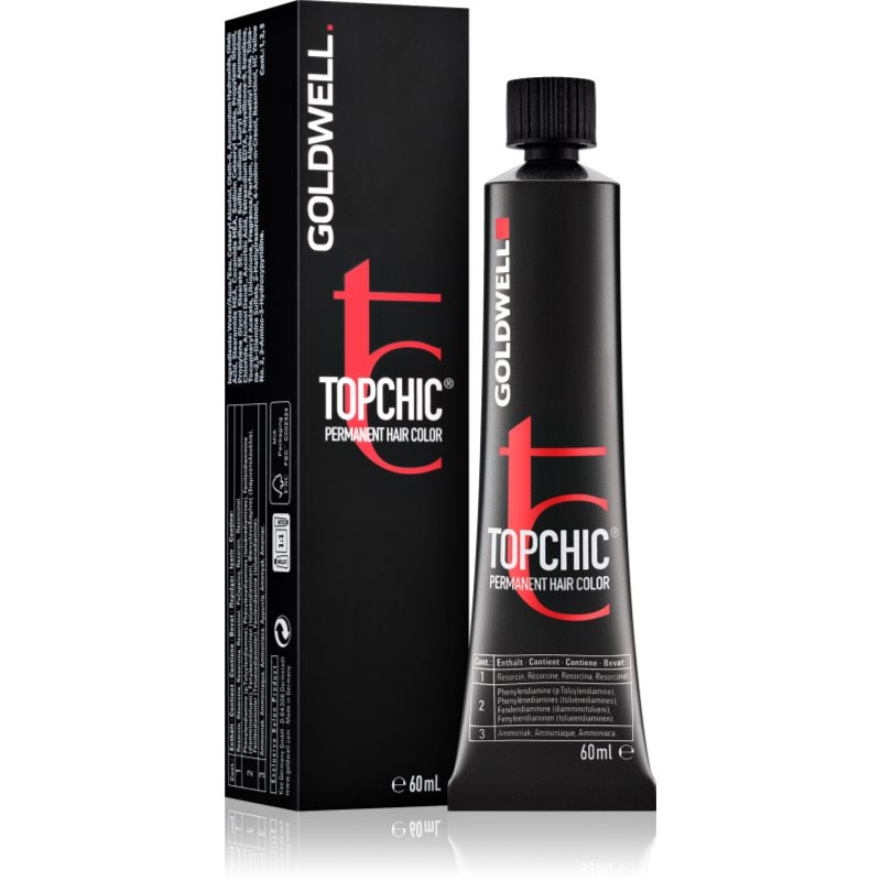 Goldwell Topchic Permanent Hair Color barva na vlasy odstín 6RR@Pk 60 ml