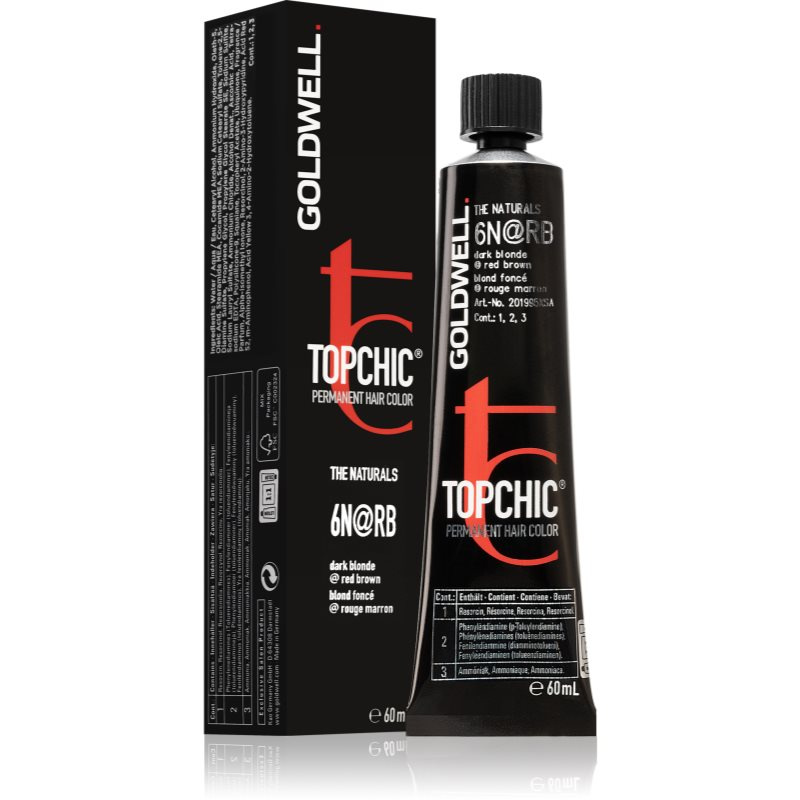 Goldwell Topchic Permanent Hair Color barva na vlasy odstín 6N@RB 60 ml