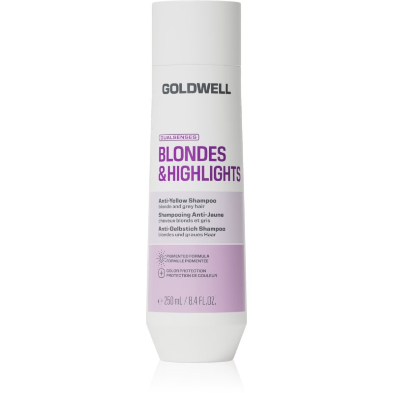 Goldwell Dualsenses Blondes & Highlights Anti-Yellow Shampoo šampon neutralizující žluté tóny 250 ml