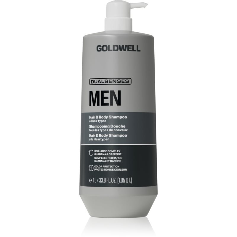 Goldwell Dualsenses Men Hair & Body Shampoo sprchový gel a šampon 2 v 1 1000 ml