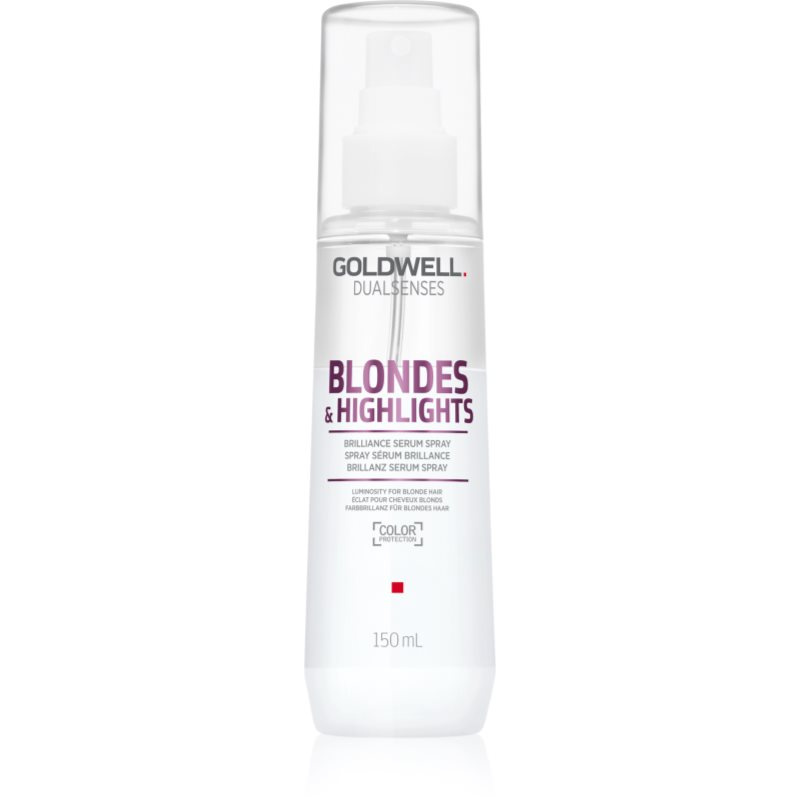 Goldwell Dualsenses Blondes & Highlights bezoplachové sérum ve spreji pro blond a melírované vlasy 150 ml
