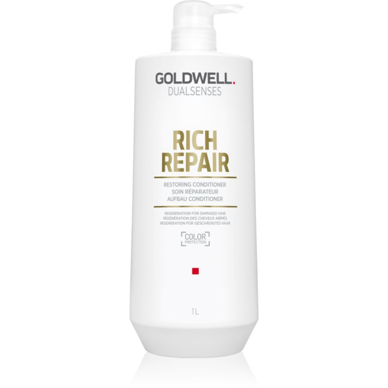 Goldwell Dualsenses Rich Repair obnovující kondicionér pro suché a poškozené vlasy 1000 ml