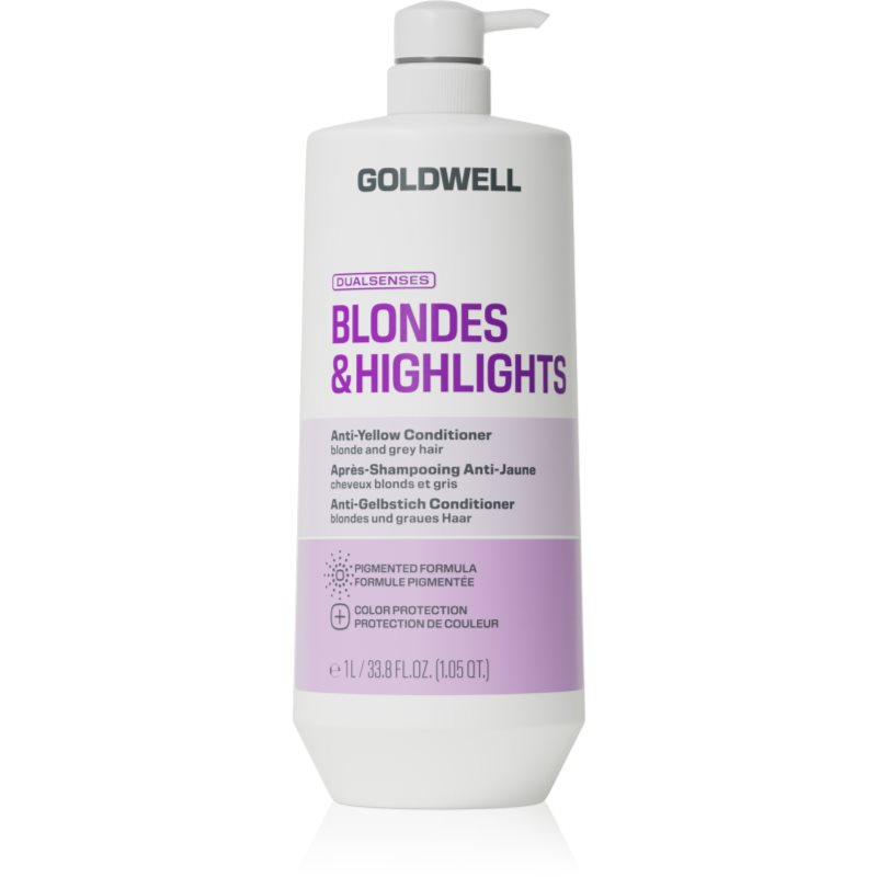 Goldwell Dualsenses Blondes & Highlights Anti-Yellow Conditioner kondicionér neutralizující žluté tóny 1000 ml