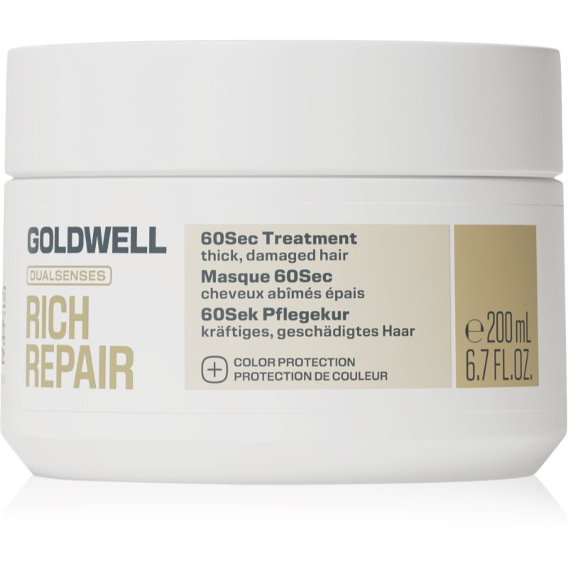 Goldwell Dualsenses Rich Repair 60Sec Treatment hloubkově vyživující kúra 200 ml
