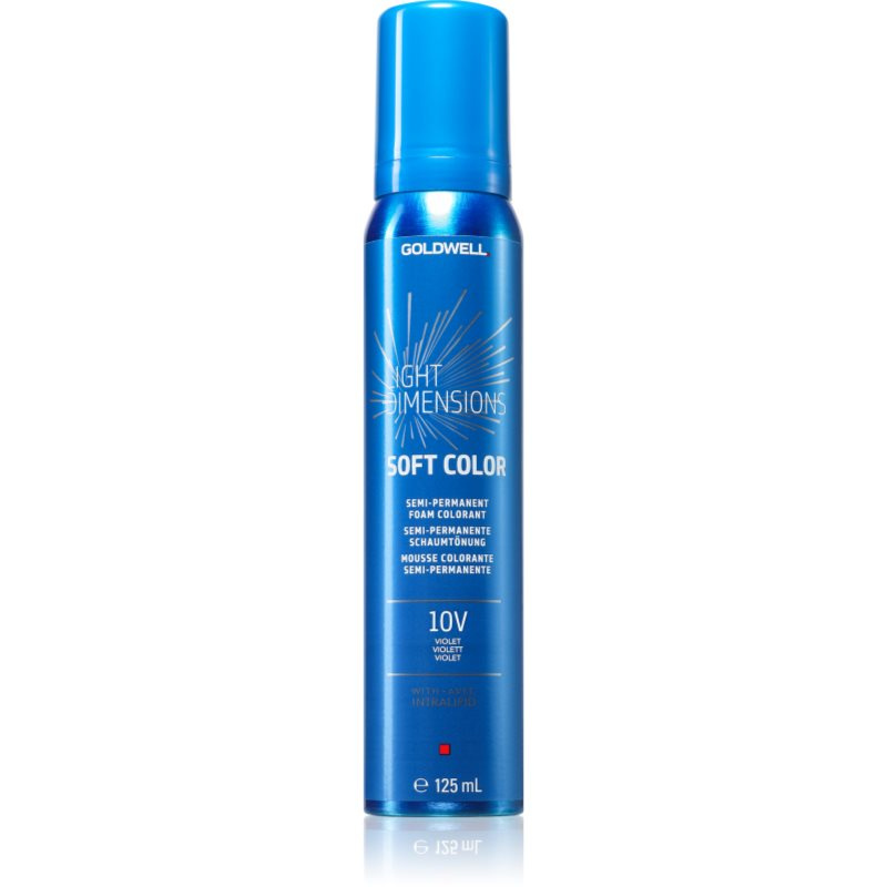 Goldwell Light Dimensions Soft Color tónovací pěna pro blond vlasy odstín 10V 125 ml