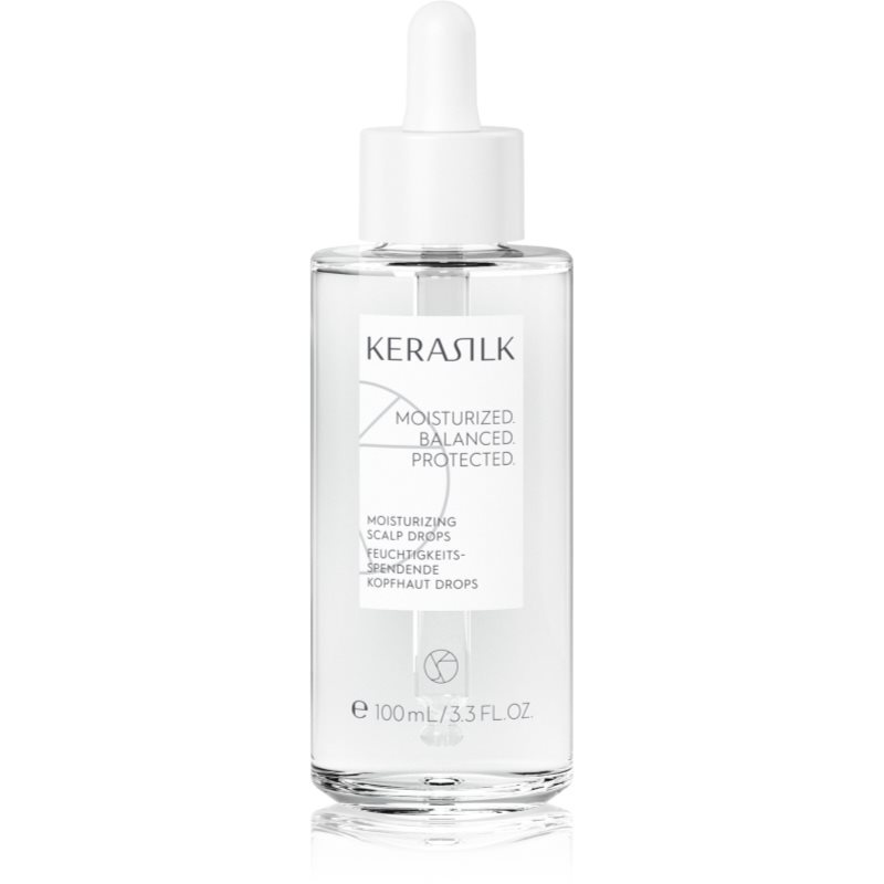 KERASILK Specialists Moisturizing Scalp Drops kapky pro suchou a citlivou pokožku hlavy 100 ml