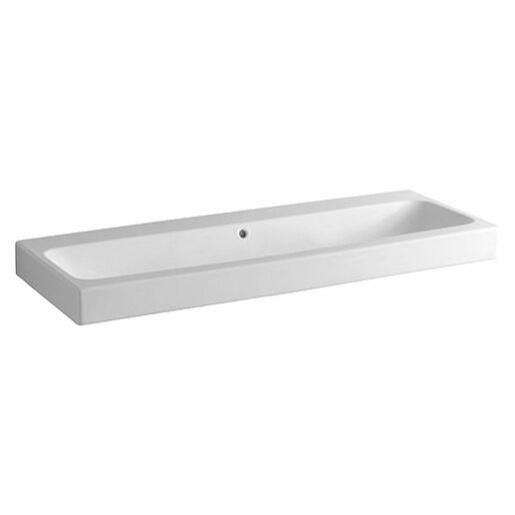 Geberit Icon umyvadlo 120 x 48,5 cm, bez otvoru pro baterii 124 025 000