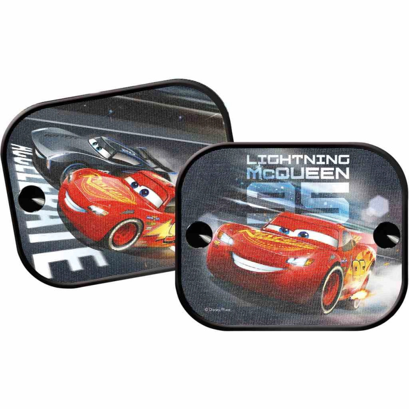 Sada slunečních clon do auta s motivem DISNEY CARS 3 (2 ks)