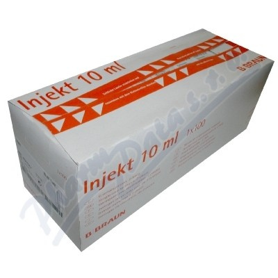 BRAUN Injekční stříkačky 10ml 100 ks