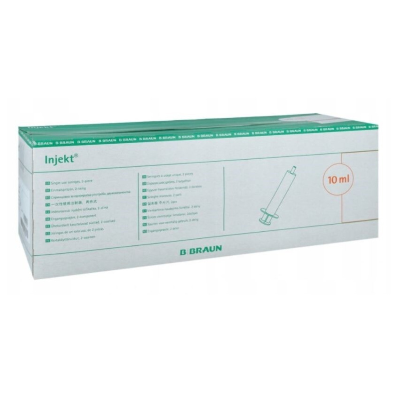 BRAUN Injekční stříkačky 10ml 100 ks
