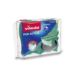 Vileda Pur active - houbička na nádobí, 2 ks