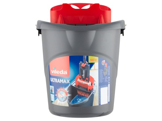 Vileda Úklidový kbelík se ždímacím košem Ultramax, 10 l
