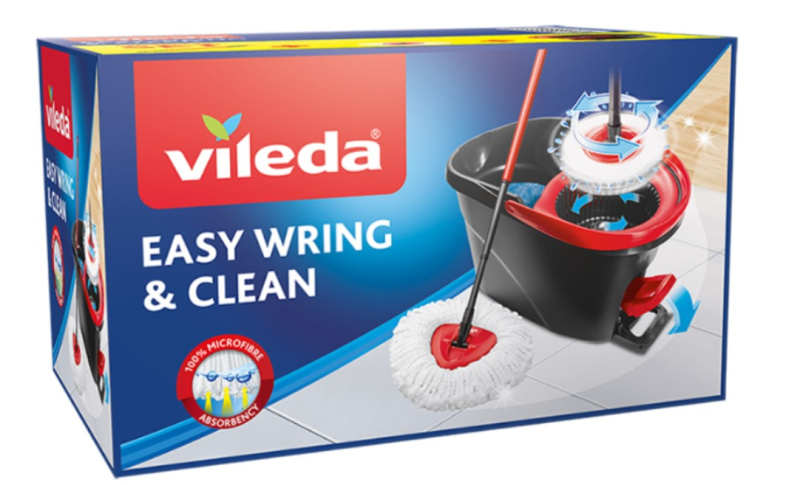 MOP VILEDA EASY WRING&CLEAN BOX SET (KBELÍK S PEDÁLEMŽDÍMACÍ KOŠMOP)