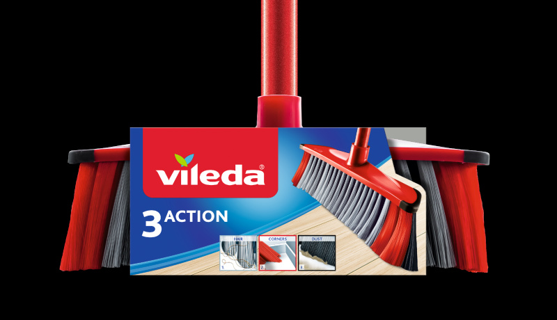 Vileda 3 Action - smeták s holí