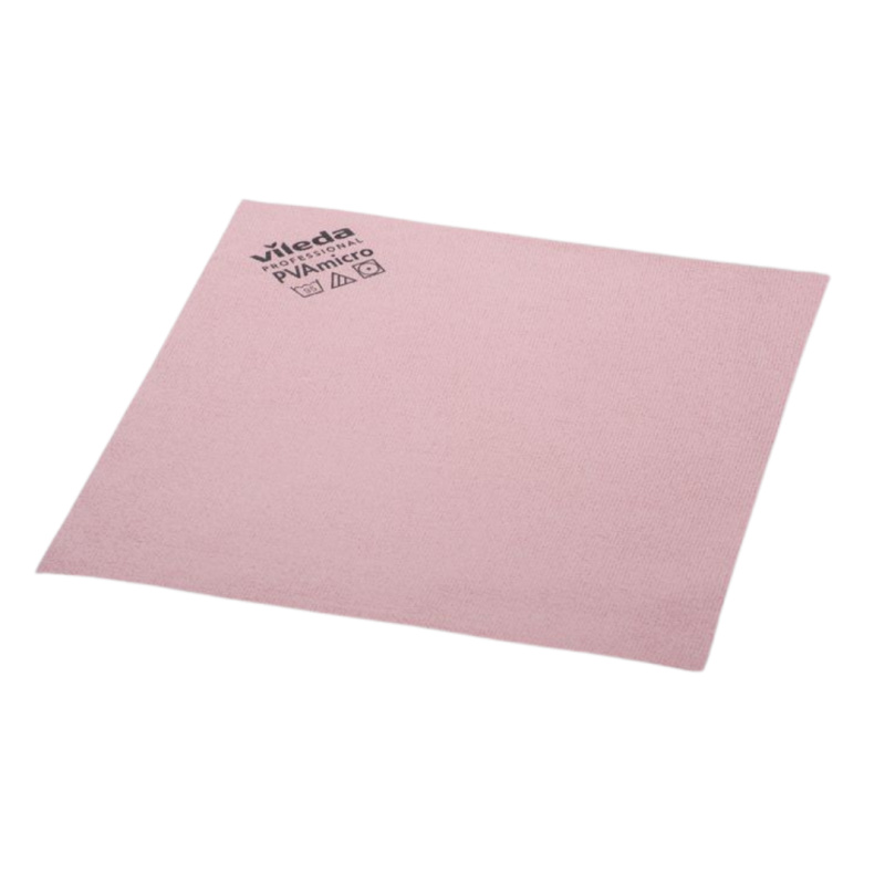 Mikro utěrka PVA Vileda Professional - červená, 5 ks