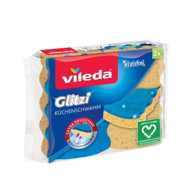 Vileda Glitzi Univerzal viskózní houbička 2 ks