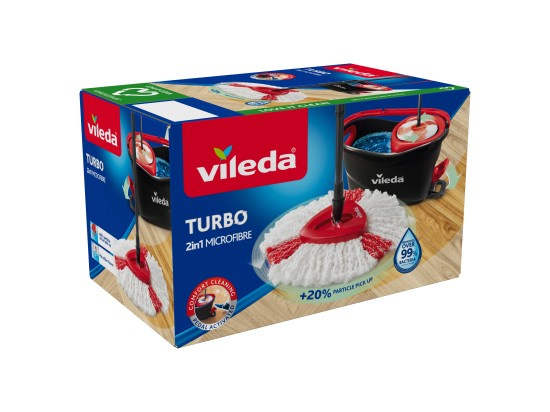Úklidový set Vileda - TURBO + Actifibre soft