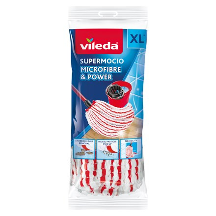 Vileda SuperMocio Microfibre & Power Náhradní hlavice mopu