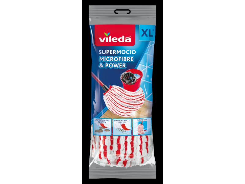 Vileda SuperMocio Microfibre & Power Náhradní hlavice mopu