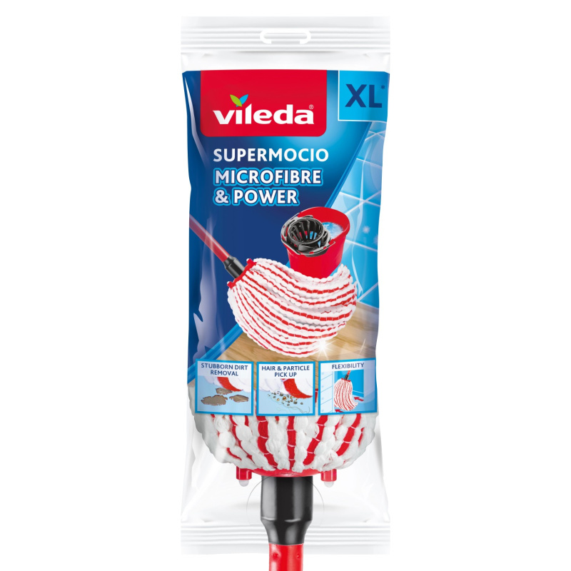 Vileda Mop na podlahu s násadou SuperMocio Microfibre & Power