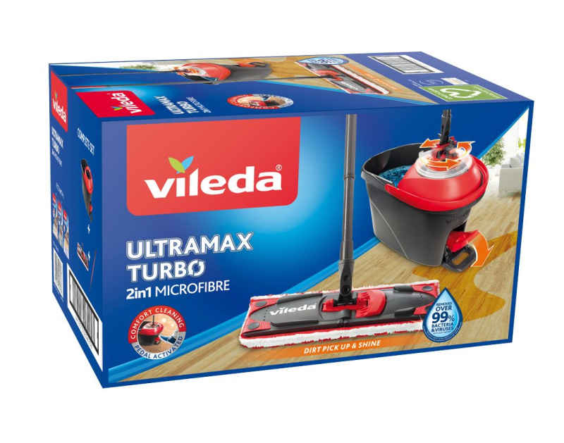 Vileda Ultramax turbo mop s kbelíkem