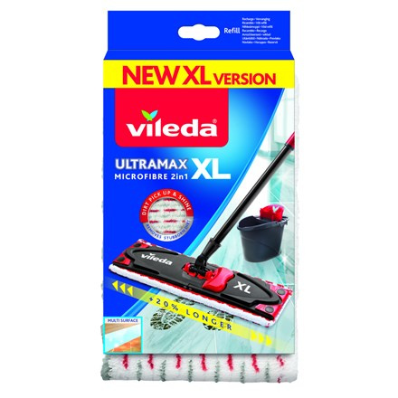 Náhrada k mopu Vileda -  Ultramax XL Microfibre 2v1, 1 ks
