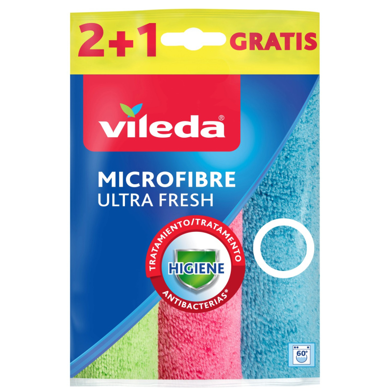 VILEDA Ultra Fresh Mikrohadřík 2+1 ks