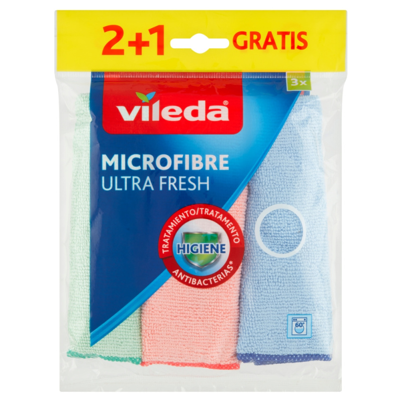 VILEDA Ultra Fresh Mikrohadřík 2+1 ks
