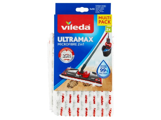 VILEDA mop Ultramax 2 v 1 Náhradní potah Microfibre 2 kusy