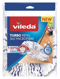 Náhrada k mopu Vileda -Turbo, microfibre 3v1, 1 ks